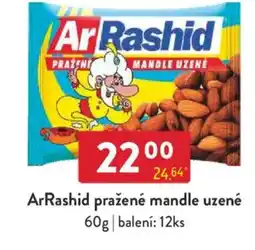 Qanto ArRashid pražené mandle uzené nabídka