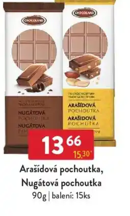 Qanto Arašídová pochoutka, Nugátová pochoutka nabídka