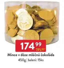 Qanto Mince v dóze mléčná čokoláda nabídka
