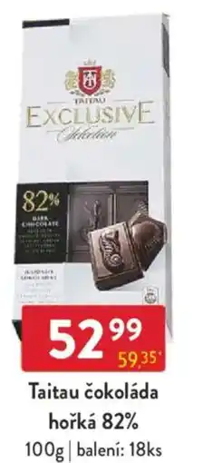 Qanto Taitau čokoláda hořká 82% nabídka