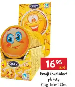 Qanto Emoji čokoládové plakety nabídka