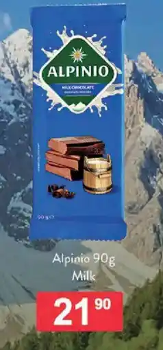 Qanto Alpinio nabídka