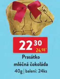 Qanto Prasátko mléčná čokoláda nabídka