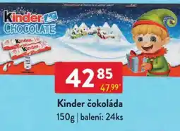 Qanto Kinder čokoláda nabídka