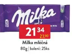 Qanto Milka mléčná nabídka