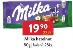 Qanto Milka hazelnut nabídka