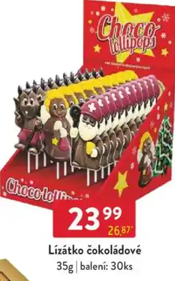 Qanto Lízátko čokoládové nabídka