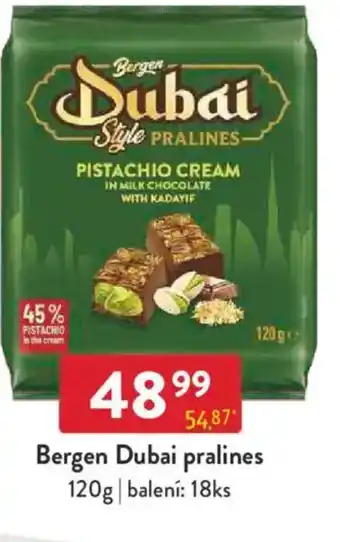 Qanto Bergen Dubai pralines nabídka