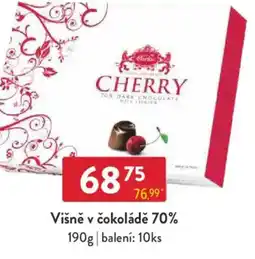 Qanto Višně v čokoládě 70% nabídka