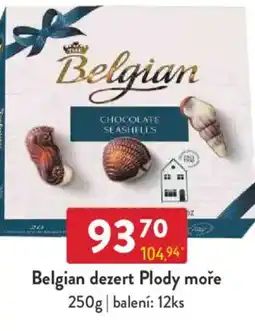 Qanto Belgian dezert Plody moře nabídka