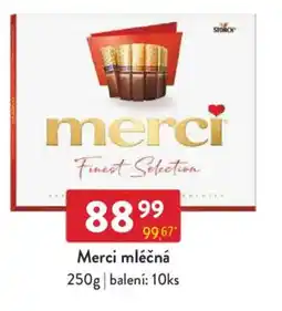 Qanto Merci mléčná nabídka