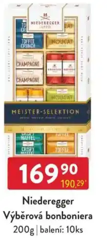 Qanto Niederegger Výběrová bonboniera nabídka