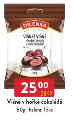 Qanto DR.ENSA Višně v hořké čokoládě nabídka
