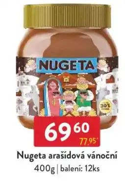 Qanto Nugeta arašídová vánoční nabídka