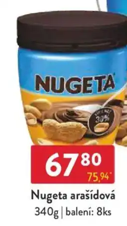 Qanto Nugeta arašídová nabídka