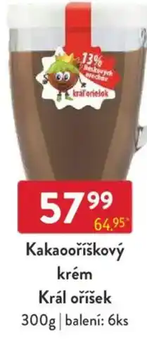 Qanto Kakaooříškový krém Král oříšek nabídka