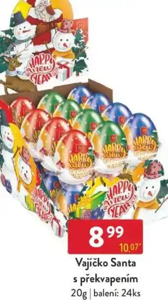 Qanto Vajíčko Santa s překvapením nabídka