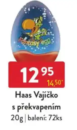 Qanto Haas Vajíčko s překvapením nabídka