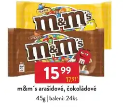 Qanto M&m's arašídové, čokoládové nabídka