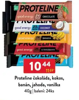 Qanto Proteline čokoláda, kokos, banán, jahoda, vanilka nabídka
