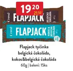 Qanto Flapjack tyčinka belgická čokoláda, kokos&belgická čokoláda nabídka