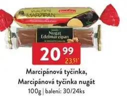 Qanto Marcipánová tyčinka, Marcipánová tyčinka nugát nabídka