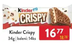 Qanto Kinder Crispy nabídka
