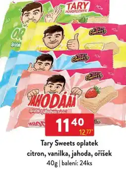Qanto Tary Sweets oplatek citron, vanilka, jahoda, oříšek nabídka
