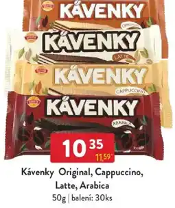 Qanto Kávenky Original, Cappuccino, Latte, Arabica nabídka