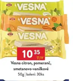 Qanto Vesna citron, pomeranč, smetanovo-vanilkové nabídka