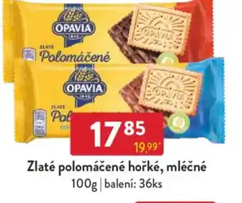 Qanto Zlaté polomáčené hořké, mléčné nabídka