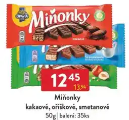 Qanto Miňonky kakaové, oříškové, smetanové nabídka