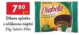 Qanto Dibeta oplatka s oříškovou náplní nabídka