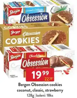 Qanto Bergen Obsession cookies coconut, classic, strawberry nabídka