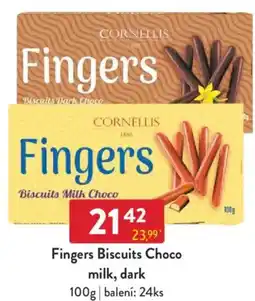 Qanto Fingers Biscuits Choco nabídka