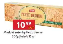 Qanto Máslové sušenky Petit Beurre nabídka