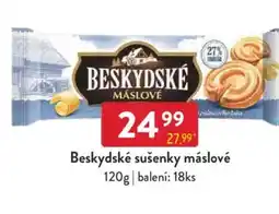 Qanto Beskydské sušenky máslové nabídka
