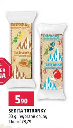 Terno SEDITA TATRANKY 33 g nabídka