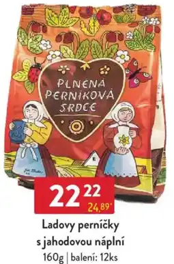 Qanto Ladovy perníčky s jahodovou náplní nabídka