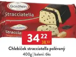 Qanto Chlebíček stracciatella polévaný nabídka