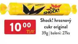 Qanto Shock! hroznový cukr original nabídka