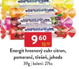 Qanto Energit hroznový cukr citron, pomeranč, třešeň, jahoda nabídka