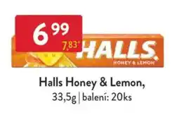 Qanto Halls Honey & Lemon nabídka