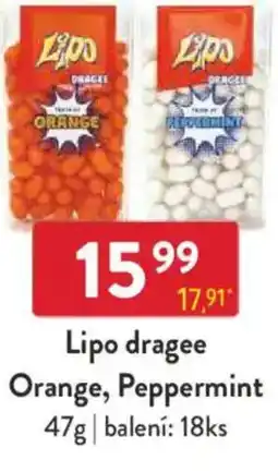 Qanto Lipo dragee Orange, Peppermint nabídka