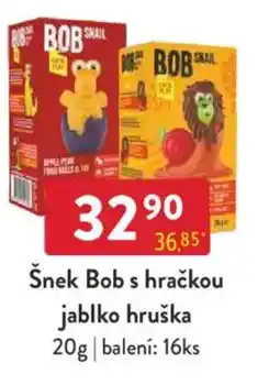 Qanto Šnek Bob s hračkou jablko hruška nabídka