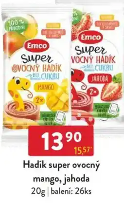Qanto Hadík super ovocný mango, jahoda nabídka