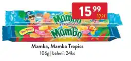 Qanto Mamba, Mamba Tropics nabídka