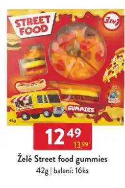 Qanto Želé Street food gummies nabídka