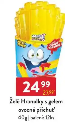 Qanto Želé Hranolky s gelem ovocná příchuť' nabídka