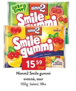 Qanto Nimm2 Smile gummi ovocné, sour nabídka